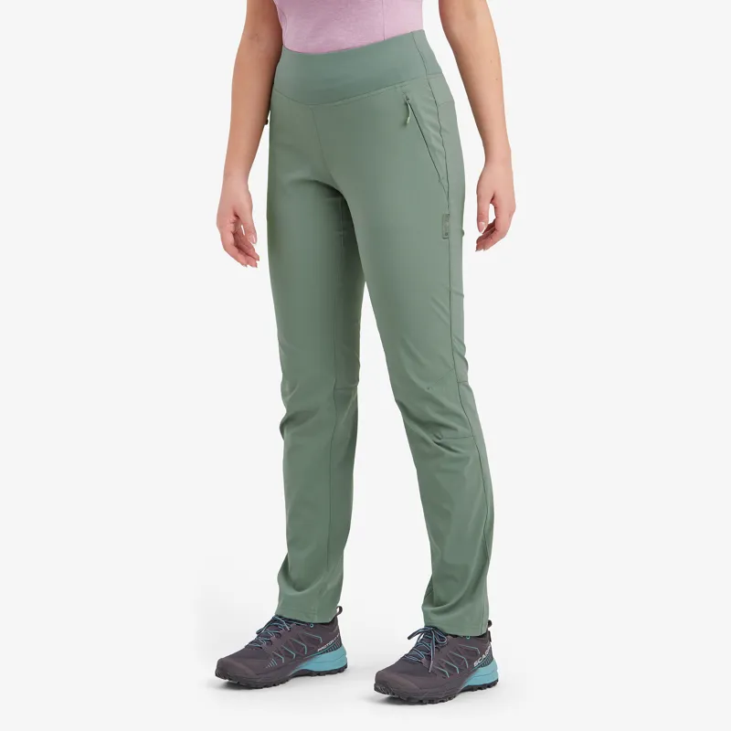 Montane Womens Tucana Lite Pants Eucalyptus-2